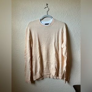 Club Monaco Light Peach Knit Pullover!!